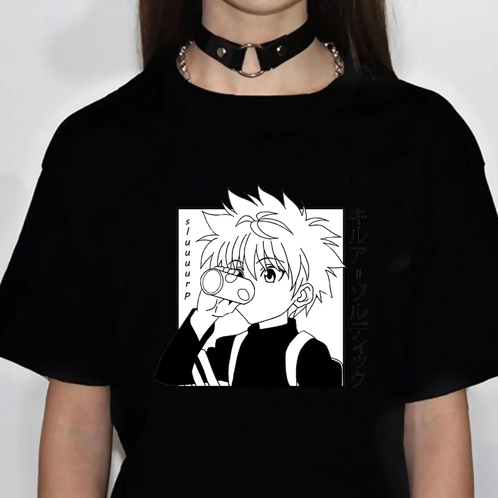 

Hunter x Hunter Killua женская футболка с графическим принтом в японском стиле