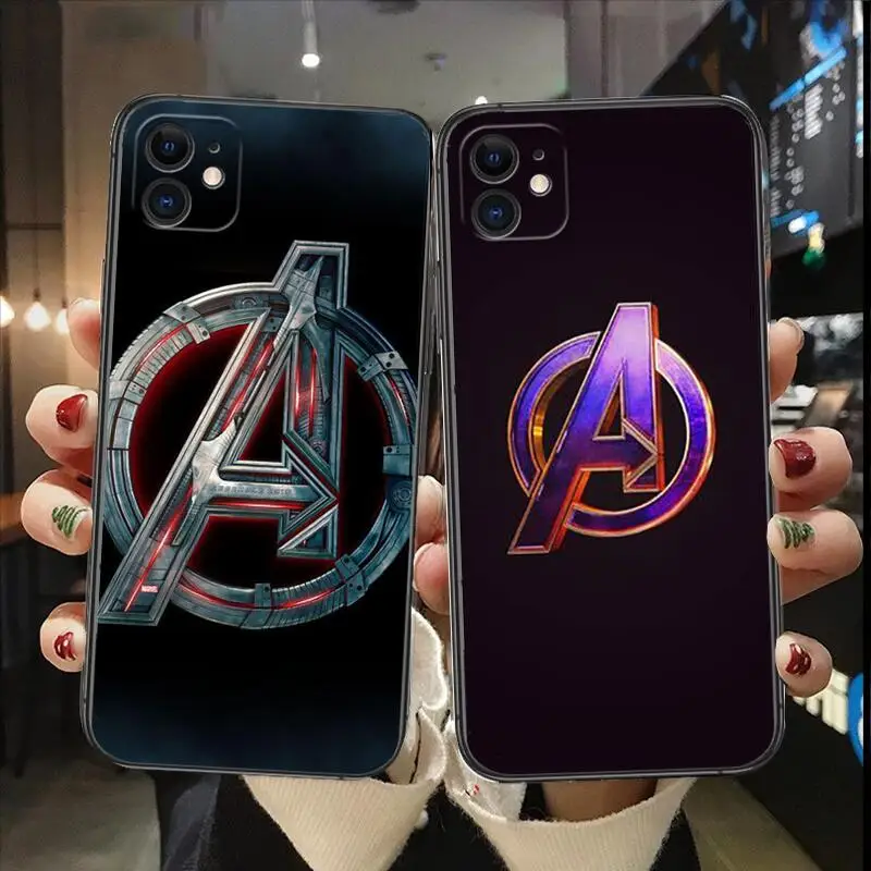 

The Avengers game Anime phone Case For IPhone 13 12 11 Pro Max Mini SE XR X XS Max 8Plus 7plus 6 6S New Shell Black phone Case