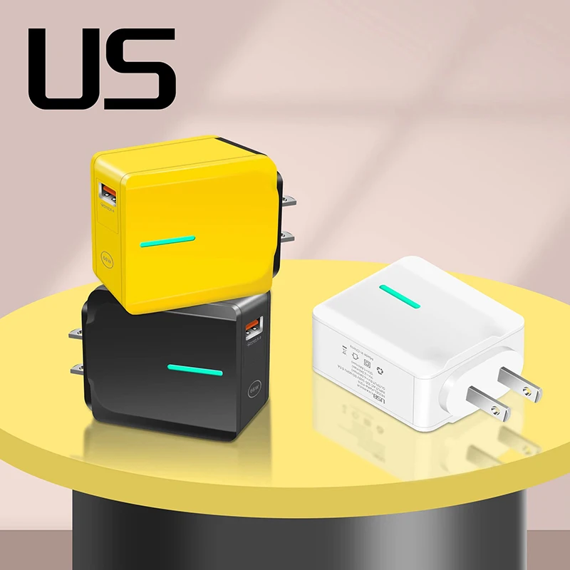 Зарядное устройство GaN USB для телефона и планшета быстрой зарядки Iphone Android 66 Вт