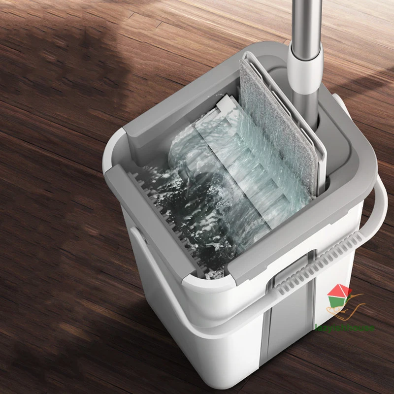 

Mop Magic Floor Squeeze Squeeze Mop with Bucket Flat Bucket Rotating Mop for Wash Floor House Home Cleaning Cleaner Easy 2022new