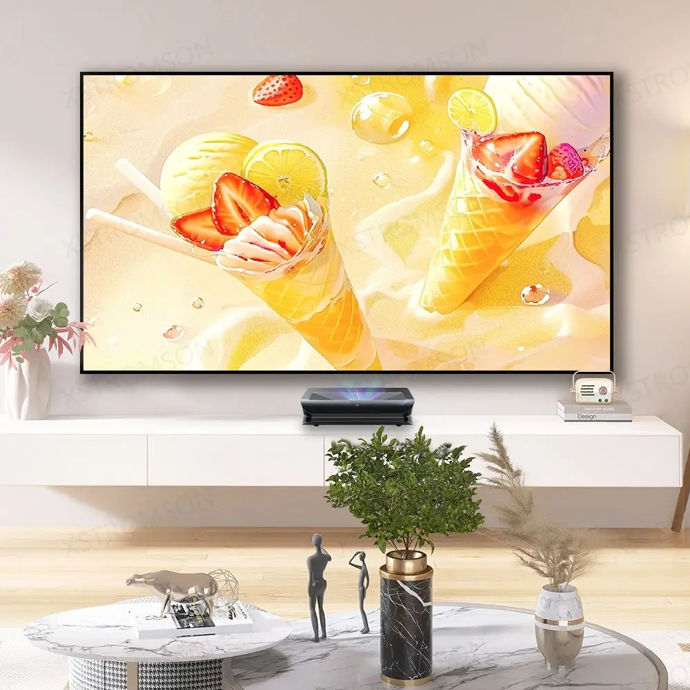 Проекционный экран Fresnel 5.0 Pro ALR UST с фиксированной рамкой отклоняющий окружающий