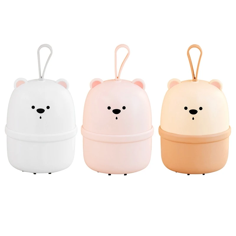 

Mini Vacuum Cleaner Cute Cartoon Bear Corner Desk Table Dust Sweeper