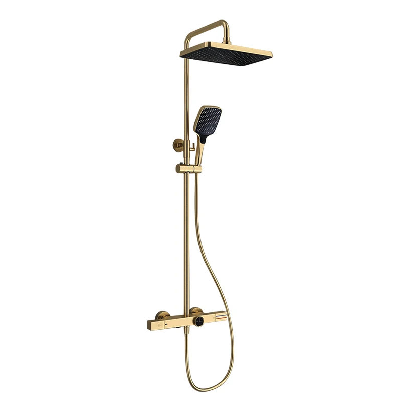 

VGX Термостатическая душевая система серая