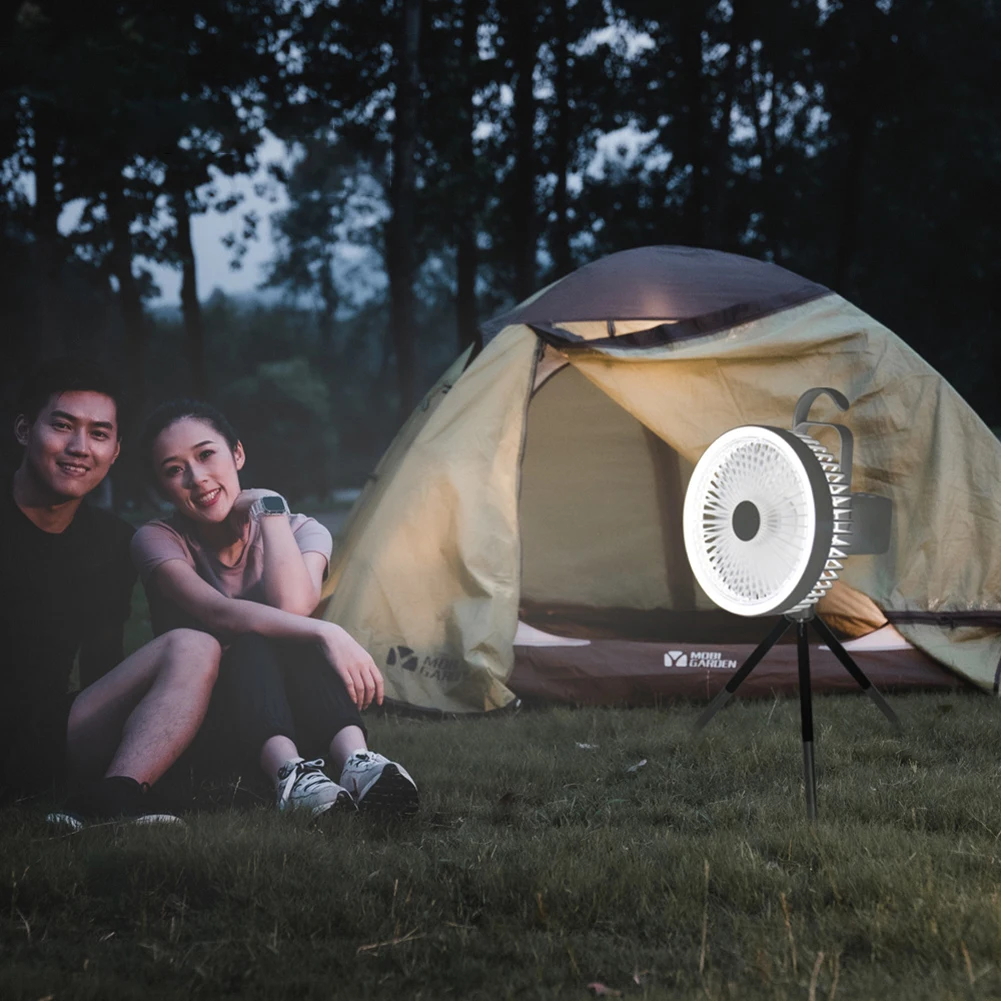 

Портативный походный вентилятор с зарядкой от USB, 4000 мА · ч