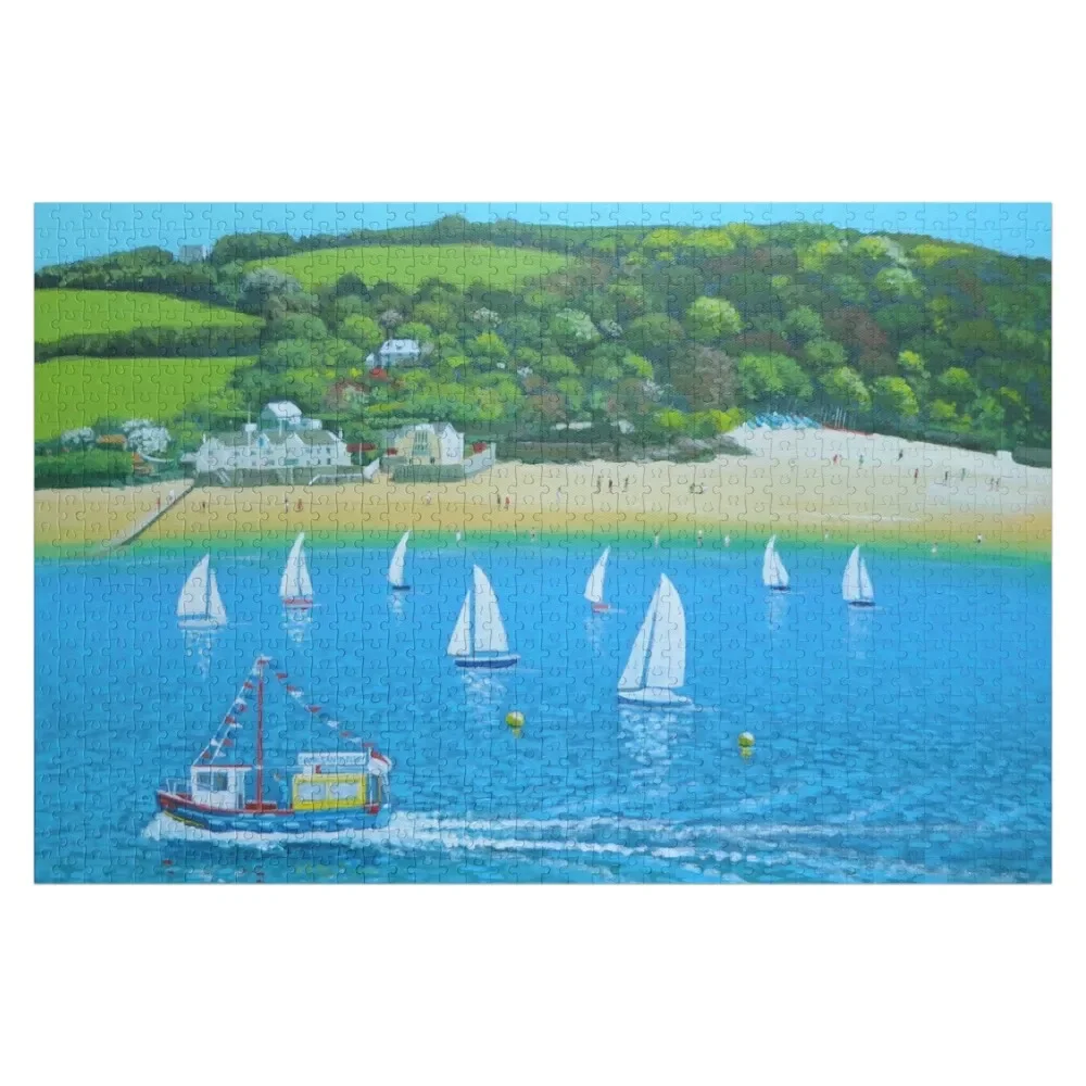 Лето Salcombe - Пазл Devon UK Customs With Photo Picture Puzzle
