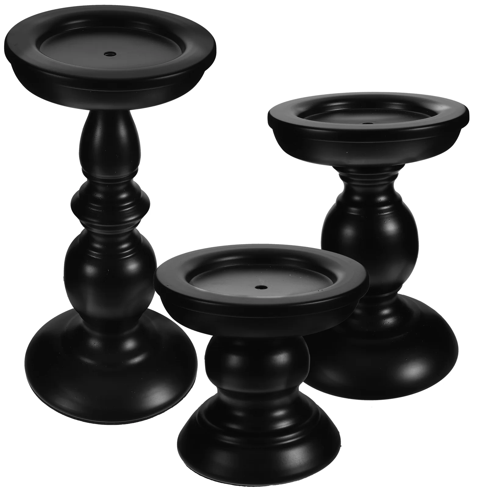 

3pcs Metal Holder Pillar Holder Dining Table Holder Farmhouse Holder