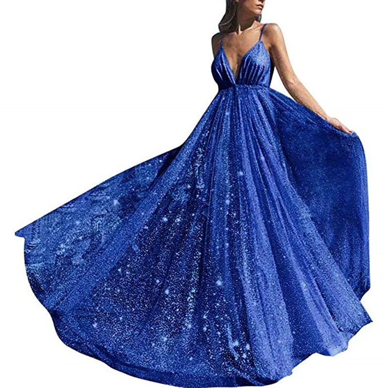 

2021 Summer Solid Color V Neck Sexy Graduation Dresses Women Spaghetti Strap Homecoming Vestido Backless Evening Party Prom Robe