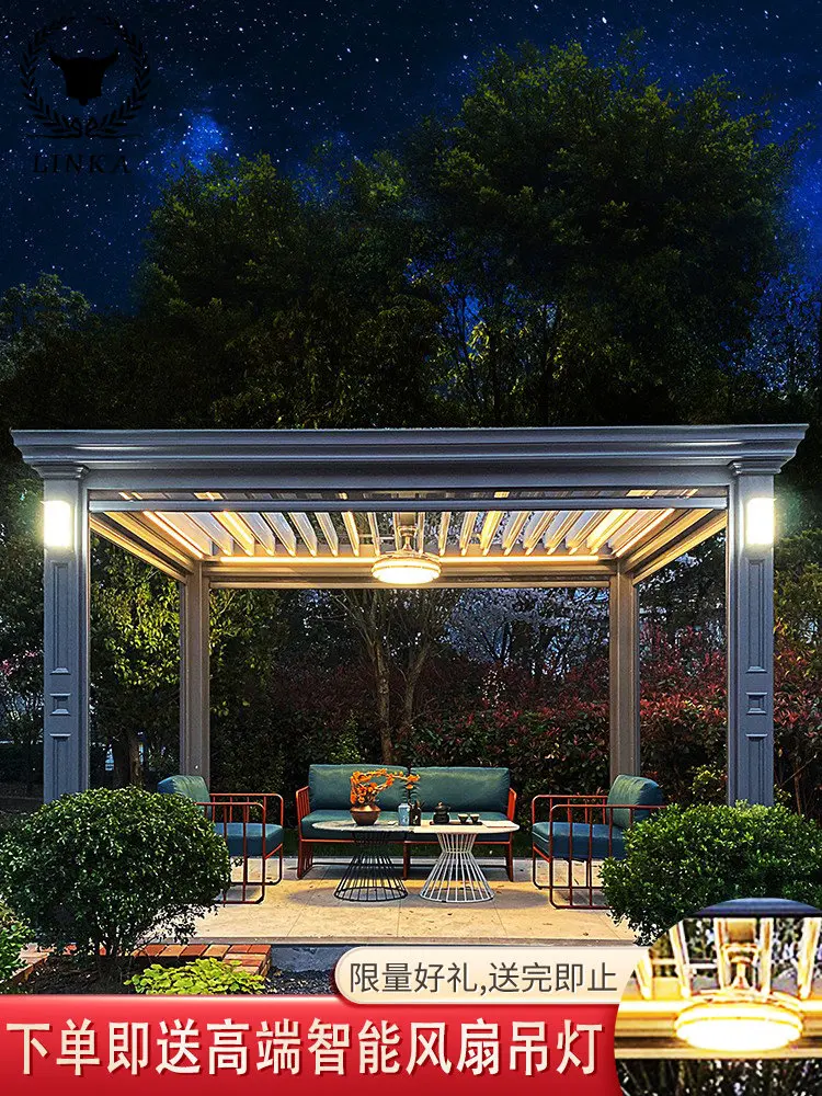 

Customized Outdoor vertical drop awning Smart blinds Balcony Sunroom pvc motorized roller blinds shades for building