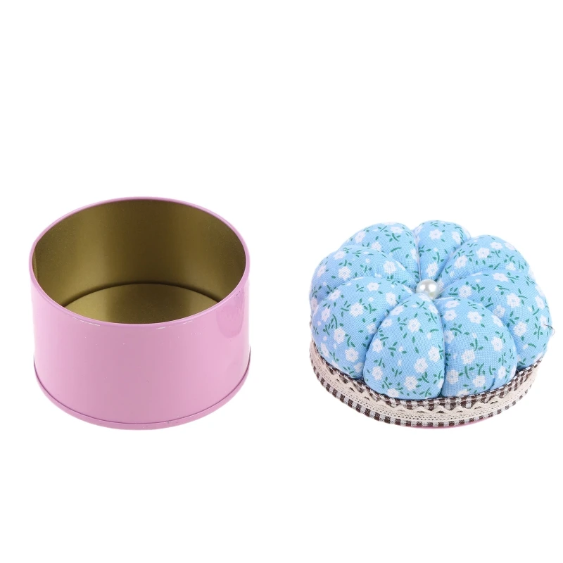 

Beads Box 11 Pattern Optional Pumpkin Storage Box Stitch Needlework Mat Ball Shaped Needle Pin Cushion