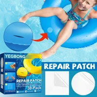 30pcs swimming float repair patch inflatable toy clear repair tape super strong air beds repair patch kayak self adhesive tape