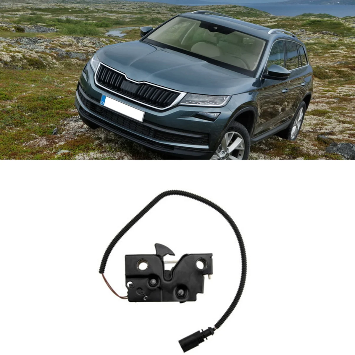 5E0823509 5F0823509C Автомобильный Замок капота для Teramont Golf Minra