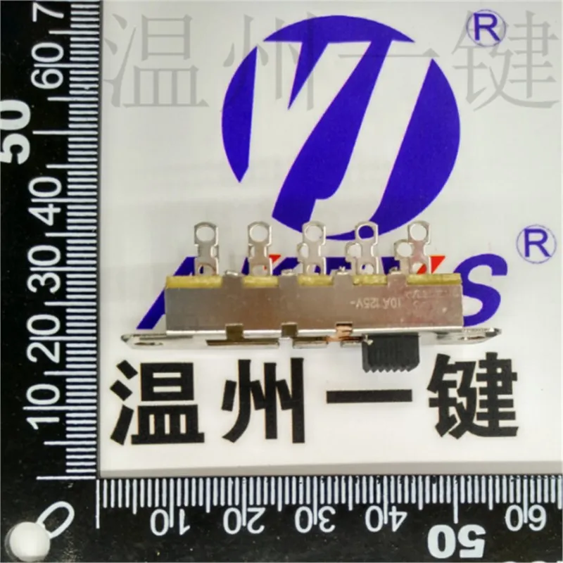 Четырехскоростной тумблер SK-10SS холодной и горячей температуры с десятью контактами скользящий переключатель фена для сушки волос