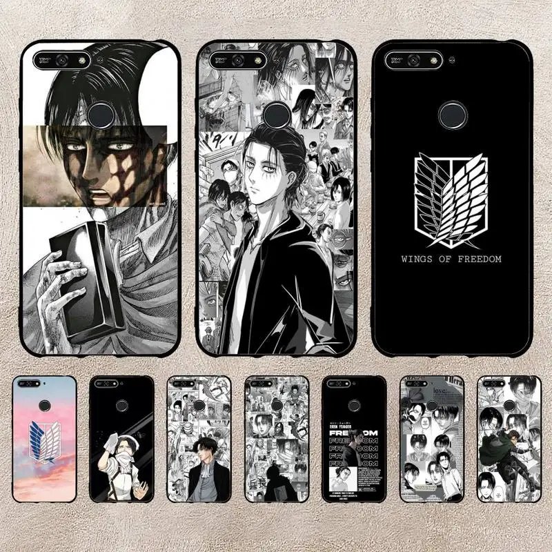 

Levi Attack On Titan Manga Anime Phone Case For Xiaomi 11 10 12Spro A2 A2lite A1 9 9SE 8Lite 8explorer F1 Poco 12S Ultra Cove