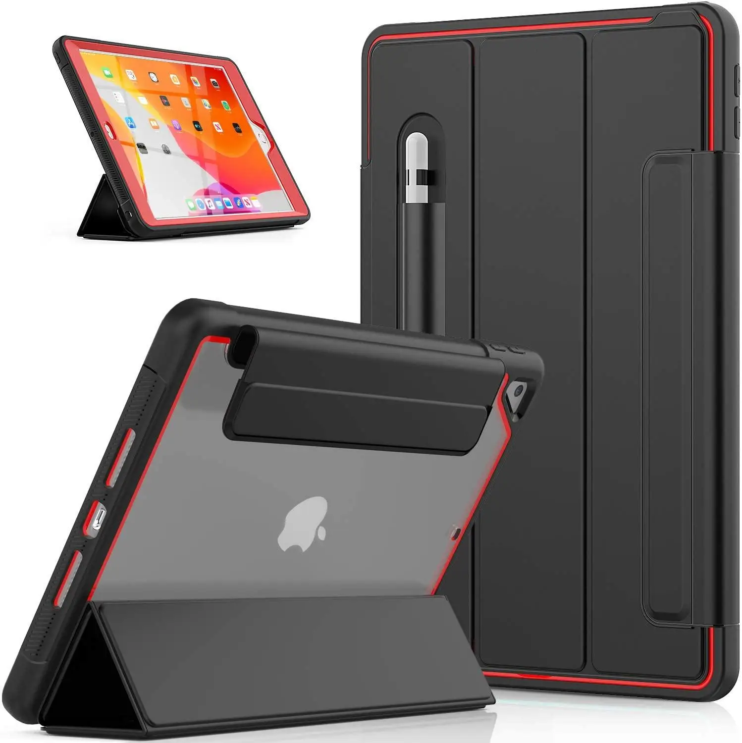 

Auto Sleep Wake Tablet Case for IPad 8th/7th Generation 10.2 2020 2019 Screen Protector Trifold Smart Cover for IPad 10.2 Case