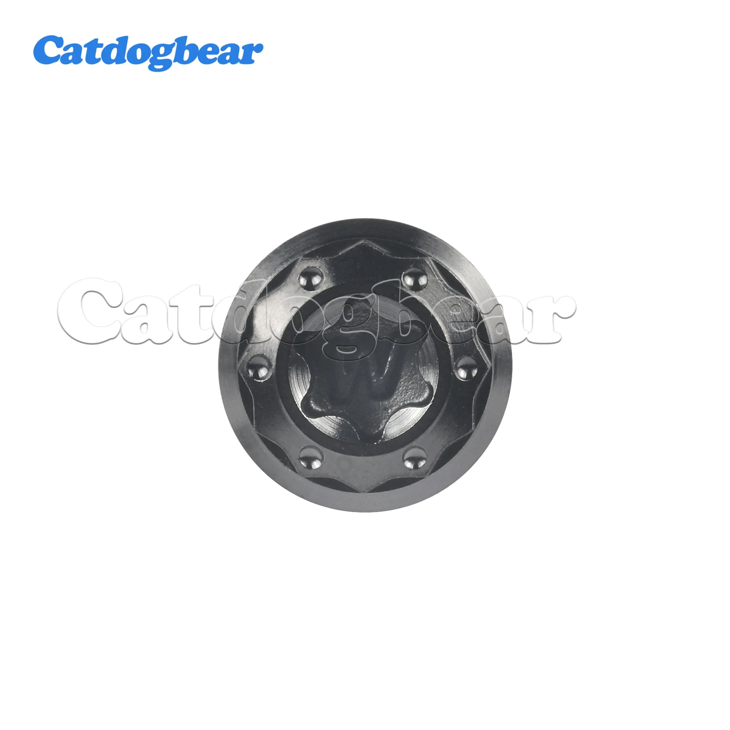 

CATDOGBEAR Титановый болт M10x20 с фланцем 12-гранный Torx T50 25-70мм