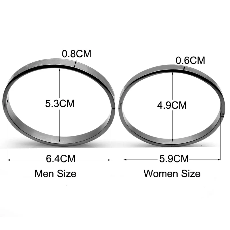 

Stainless Steel Lover's Bracelet Creative Roman Numeral Titanium Steel Bracelet Matching Bracelet Lover Gift Fashion Three-color