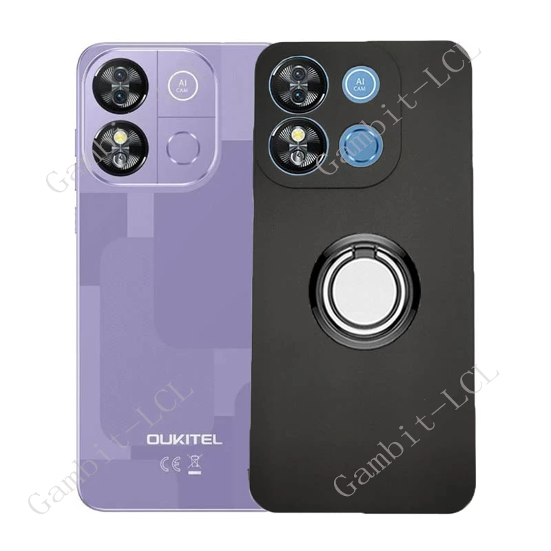 Для Oukitel C57S C57 Pro C57Pro BLU J12 OukitelC57S 2024 задний кольцевой держатель кронштейн чехол для