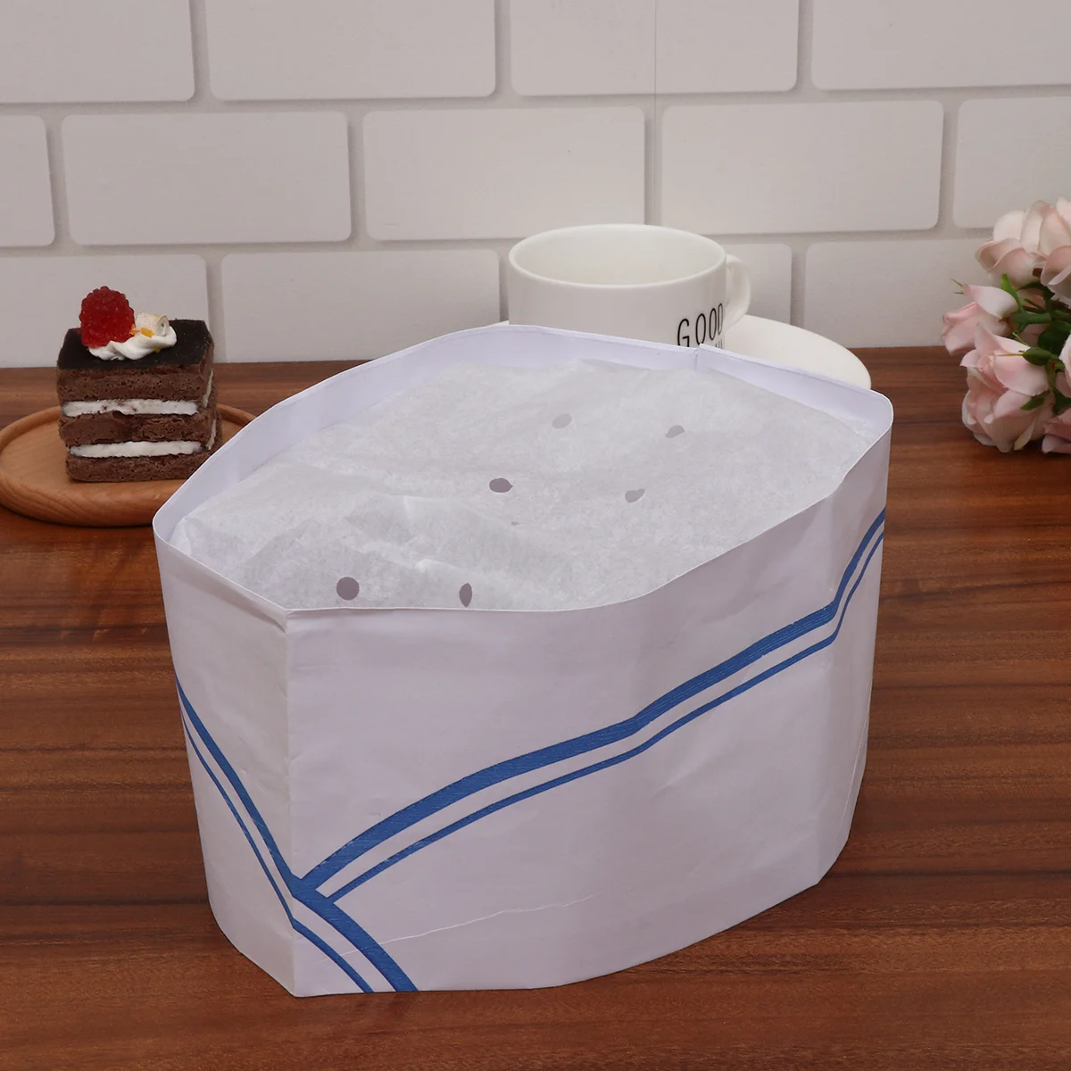 50 шт. приятные для кожи шляпы шеф-повара из мягкого материала бумага взрослых