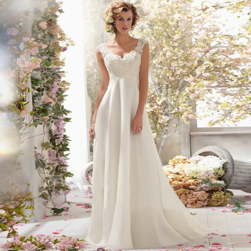 

Sexy Lace Sweetheart Wedding Dresses For Bride 2022 A-Line Beach Backless Bridal Gown Sleeveless Button Appliques Robe De Mariée