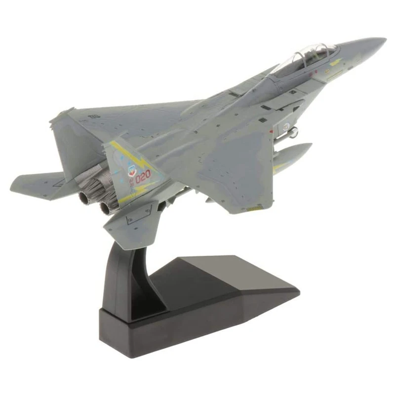 

1:100 F-15 Eagle Aircraft Model Diecast Airplane Fighter Toys Collectible for Kids Adult Home Office Decor