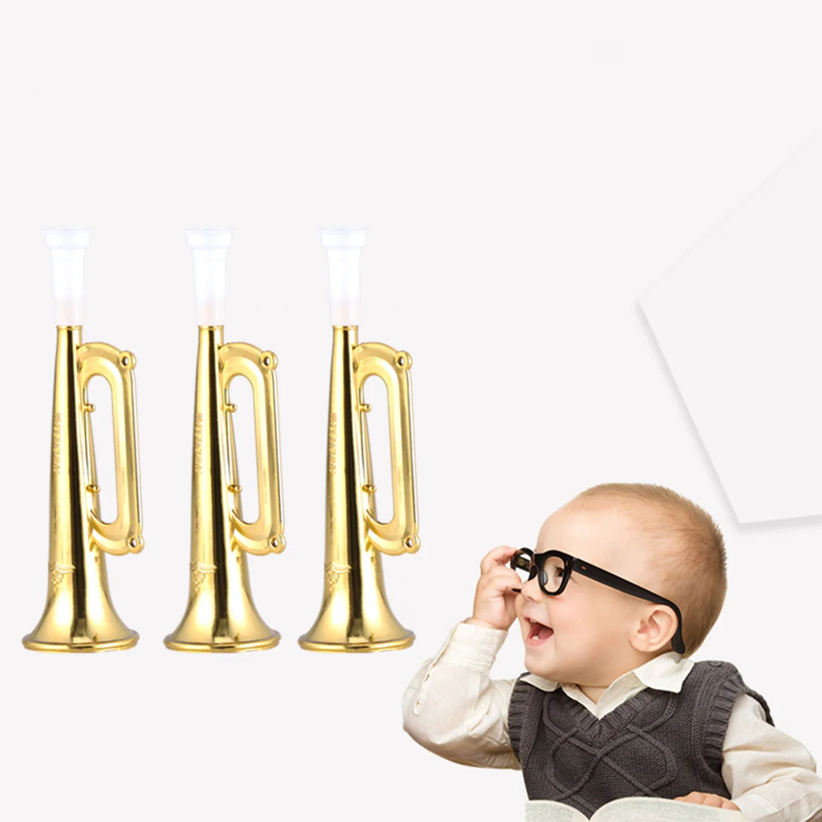 

14pcs Trumpet Sound Toys Trumpet Musical Instruments Noise Makers Educational Favors Gifts