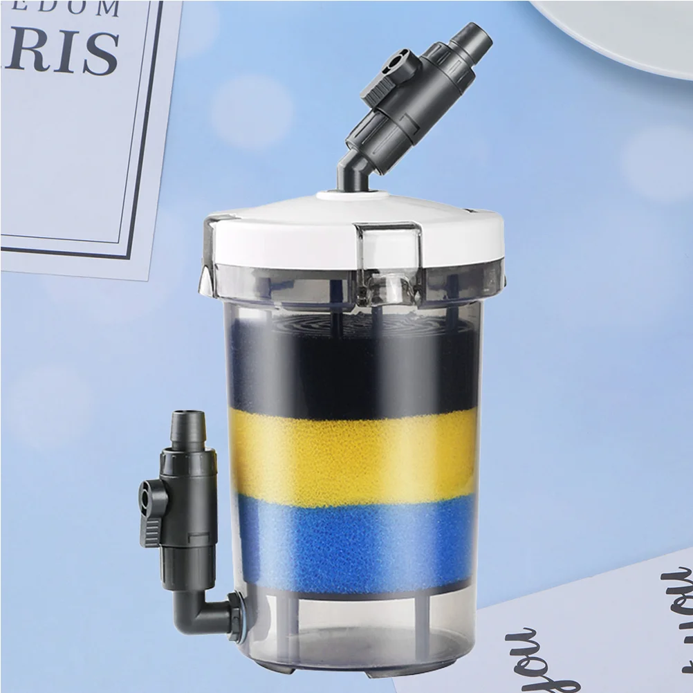 

1PC Special Aquarium Filter Transparent Fish Tank Filters Bucket Aquarium Filter Equipment Front Grass Tank Filter Mute Outer