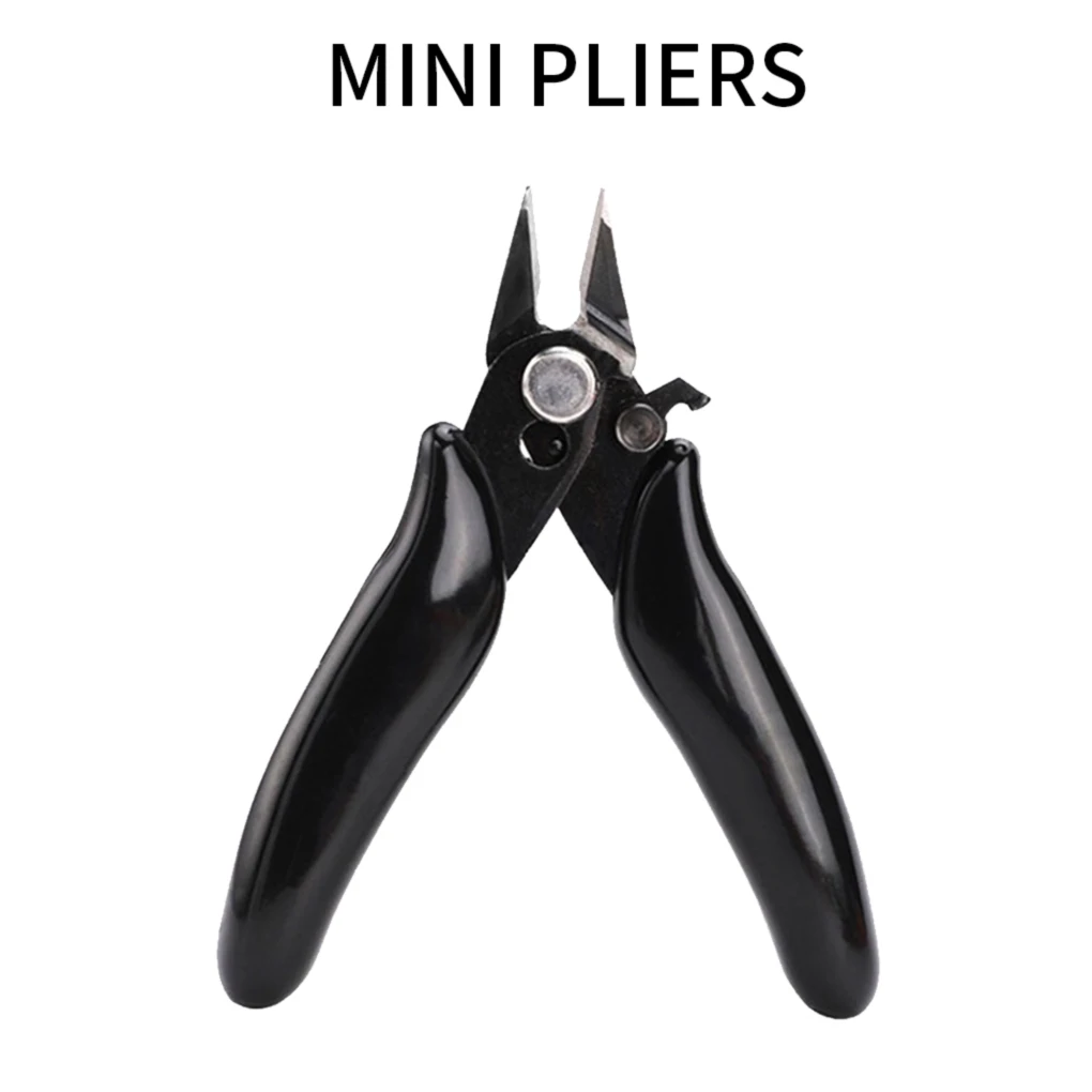 

Electronic Plier Side Slicing Nipper Steel DIY Mini Diagonal Plier Side Snips Flush Pliers Hand Tools Diagonal Pliers
