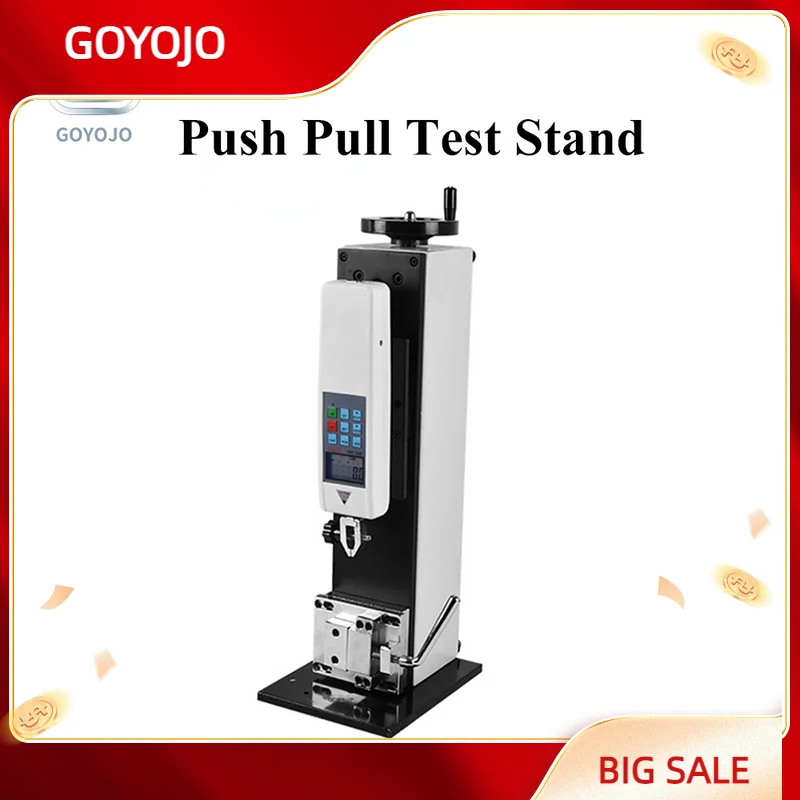 

Vertical Horizontal Dual Push Pull Test Stand Force Gauge Stand