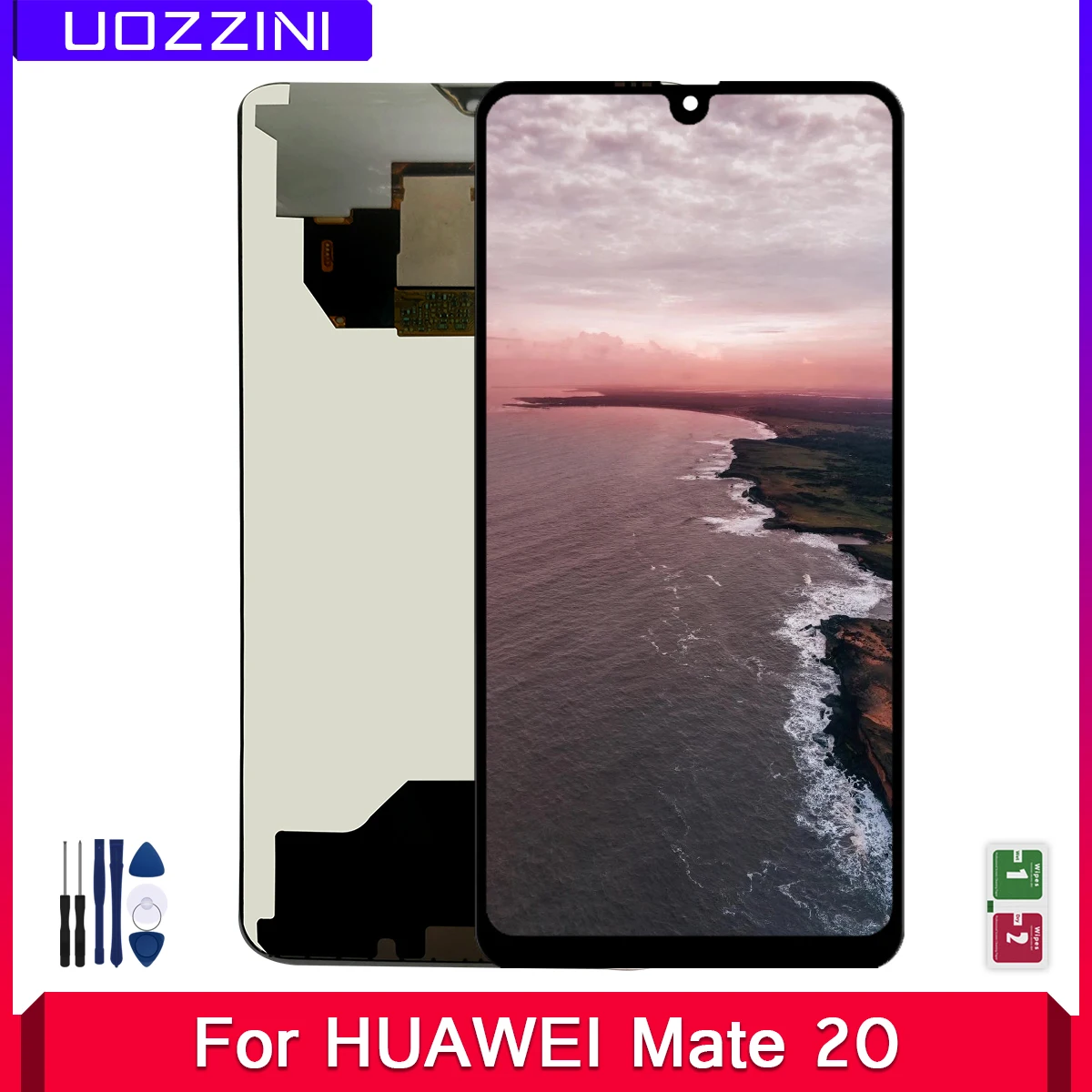 ЖК-дисплей IPS 6 53 дюйма для Huawei Mate 20 Mate20 HMA-TL00/L29/L09/AL00 с сенсорным экраном и