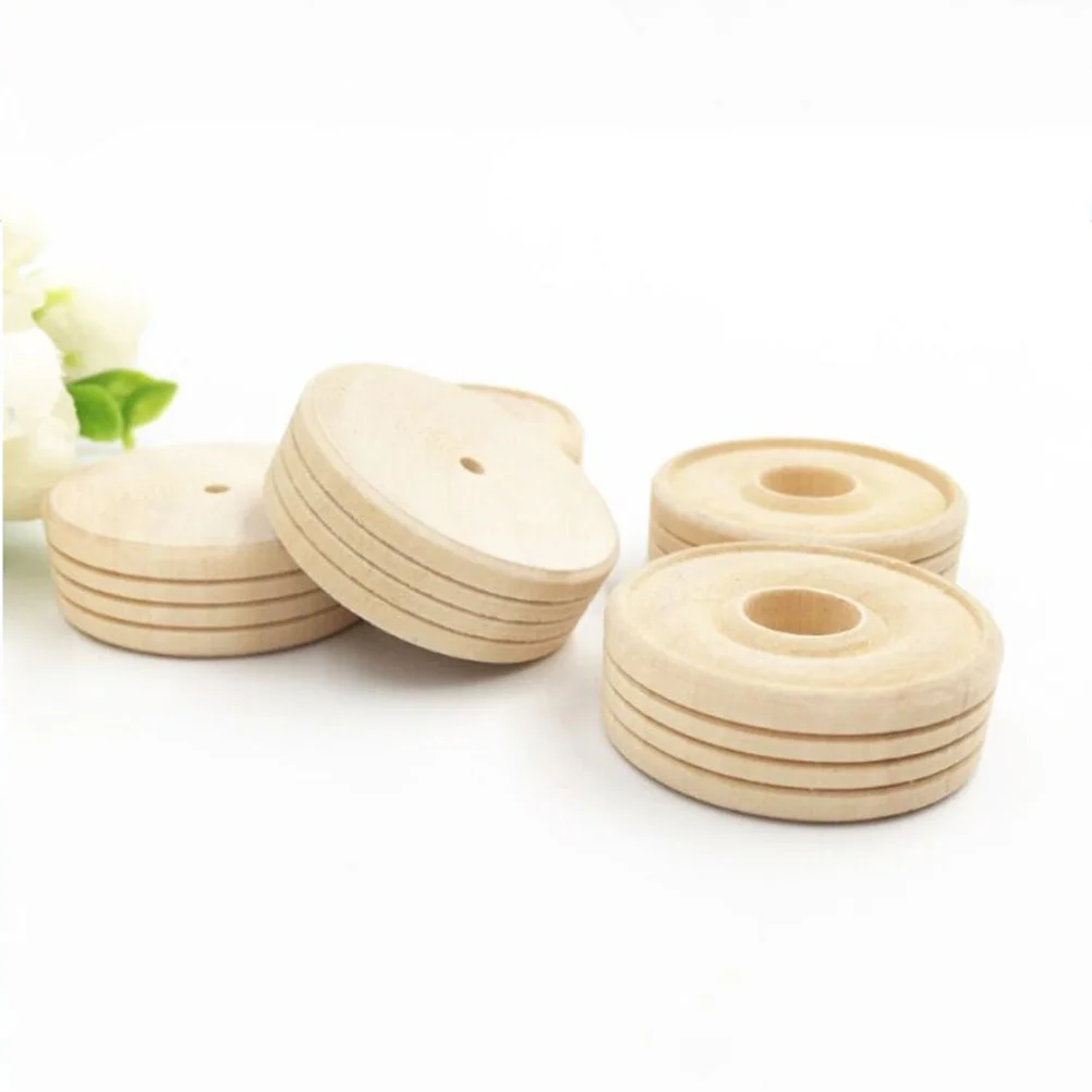 

50pcs Wooden Car Toys Interesting Wooden Car Toys Wooden Car for Crafts DIY Unfinished Wooden Car