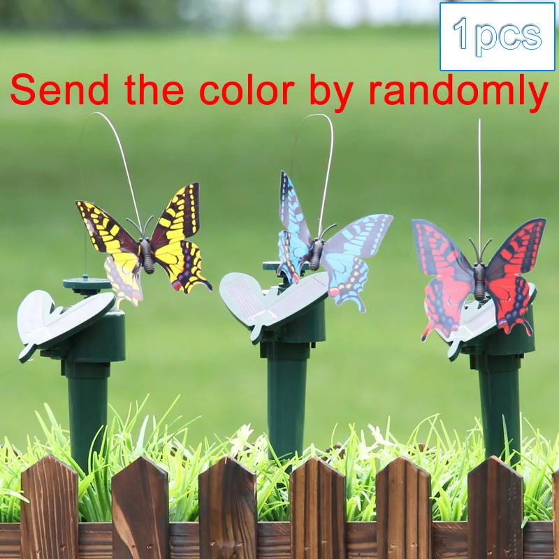 

Солнечная летающая бабочка из пластика