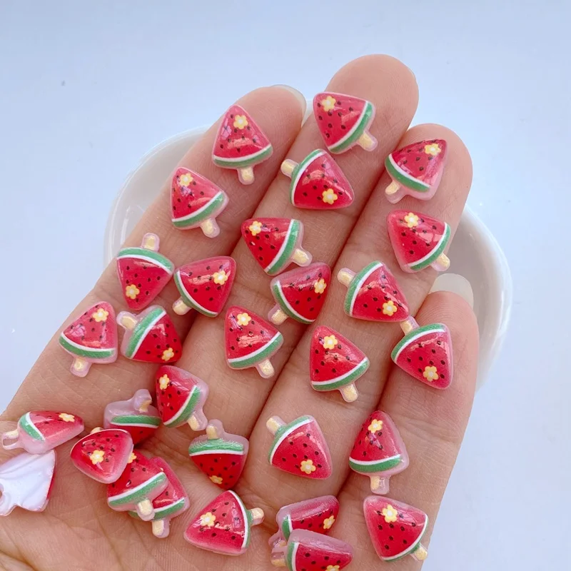 

50 шт. мини фруктовые эскимо канифольные украшения TSXJY