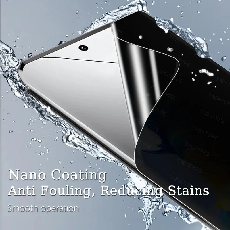 Противошпионская Защита экрана для Xiaomi Redmi Note 10 13 Pro 5G 12S 11S S 11 12 Plus Гидрогелевая