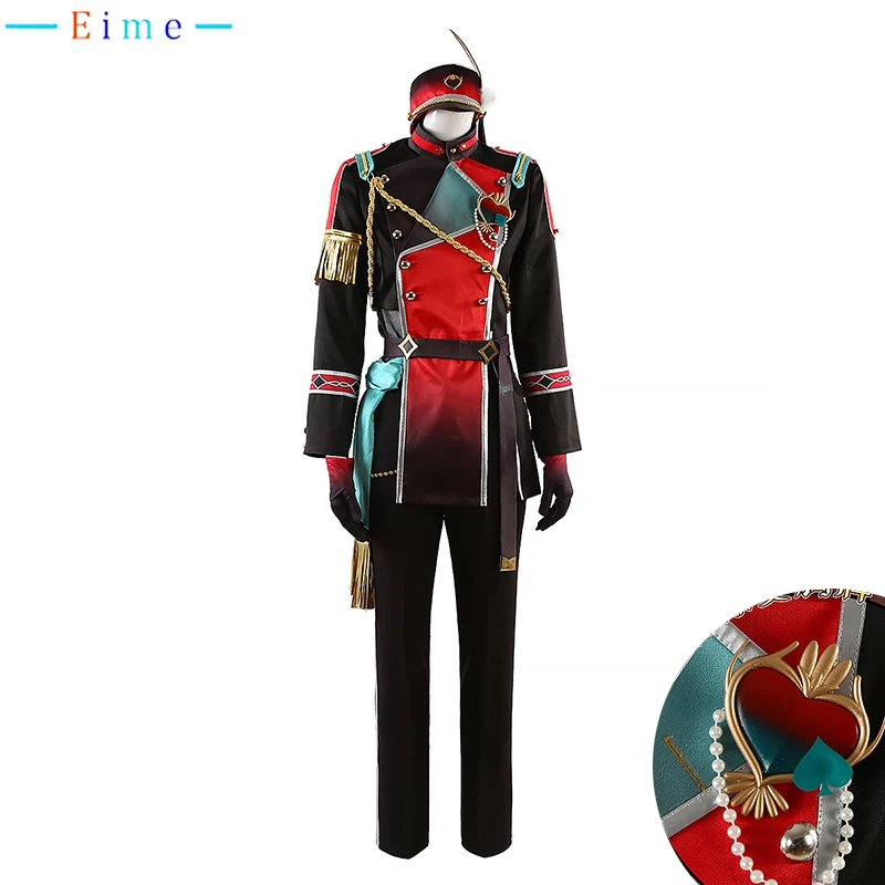 

Game Ensemble Stars ALKALOID Poker Kazehaya Tatsumi Ayase Mayoi Amagi Hiiro Shiratori Aira Cosplay Costume Suit Custom Made