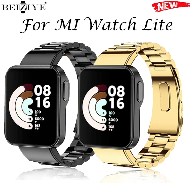 

Stainless Steel Watch Band Bracelet Accessories for Xiaomi mi Watch Lite business wristband Correa for Xiaomi mi Watch Lite