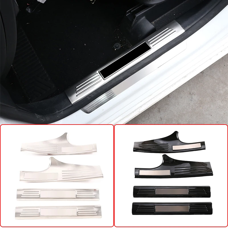 

Car Styling For Mercedes Benz B Class W247 2020 Side Door Sill Protector Threshold Scuff Plate Welcome Pedals Covers Trims