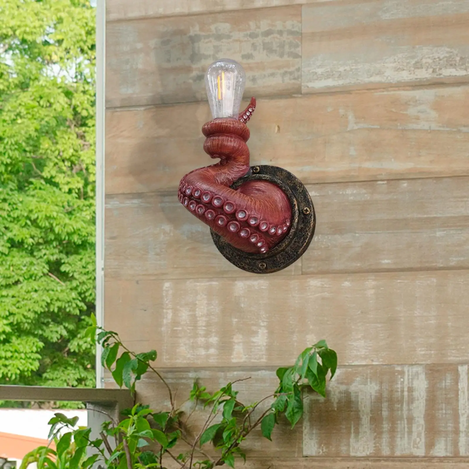 

Wall Hanging Sconce Wall Light Decoration Home Decor Vintage Style Crafts Claw Lamp for Outdoor Office Courtyard Porch