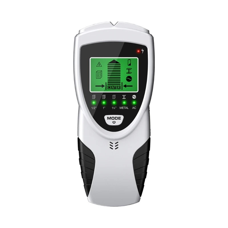 

5-in-1 Stud Finder with LCD Screen AC Warning for AC Wire Metal Studs Detection
