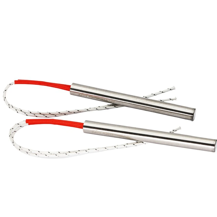 

6*50/60/70/80 мм 110 В 220 В 100 Вт 120 Вт 130 Вт 150 Вт 160 Вт 180 Вт цилиндр трубчатая форма нагревательный элемент трубный односторонний картриджный нагреватель