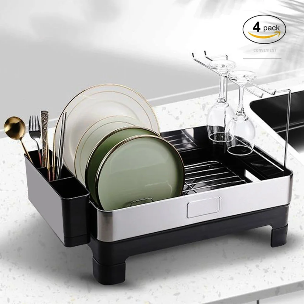 Сушилка для посуды из нержавеющей стали набор сушилок кухонный счетчик с