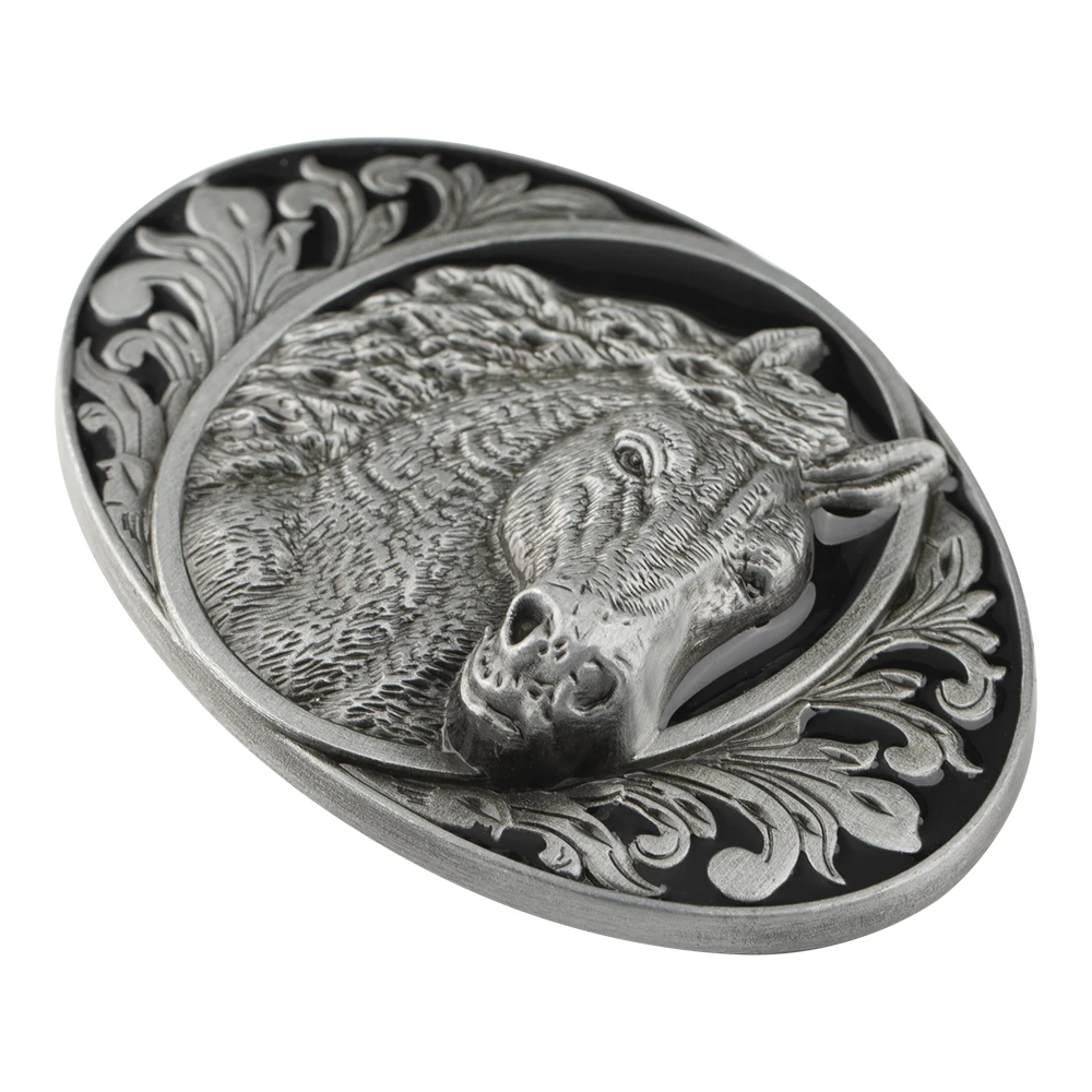 Horse Head Belt Buckle Cowboy |