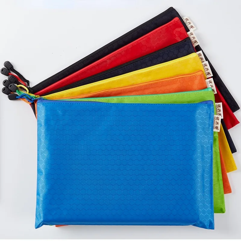 

Папка для документов А4 на молнии, бумажный чехол для школы и офиса