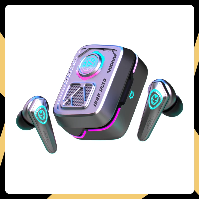 

Disney Marvel RGB Bluetooth Headset Game Music Dual Mode HIFI Sound Cyberpunk Noise Reduction Sports Wireless Bluetooth Headset