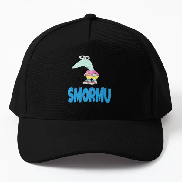 

Smiling Friends Smormu T Shirt High Res Baseball Cap Hat Spring Printed Fish Women Casquette Black Summer Solid Color Sport