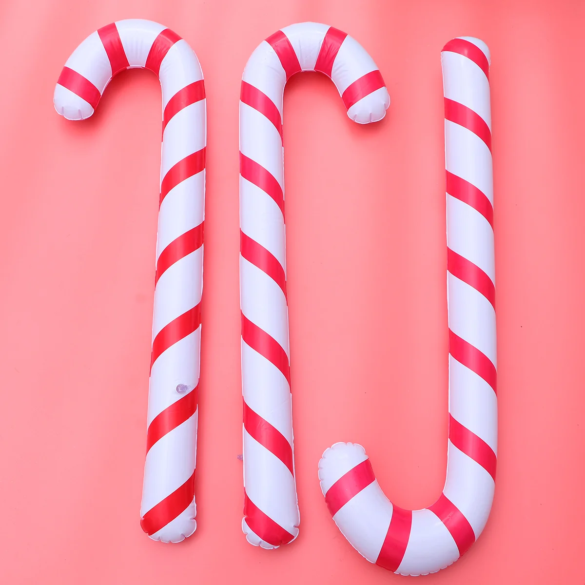 

6pcs Christmas Candy Canes Christmas Party Candy Cane Blow Holiday Foil Balloons For Lawn Outdoor