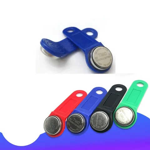 100 шт., электронные ключи с кнопкой I-Button - изображение