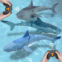 remote control shark charging can go into the water to simulate the swinging megalodon model remote control childrens toy boy