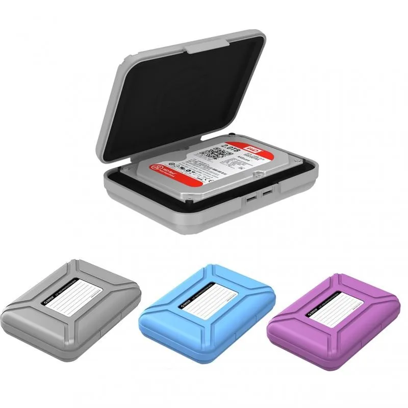 

3.5 Inch HDD Protector Case 3.5" Hard Drive Protection Case HDD Storage Box PHX-35 Simple HDD Protection Box Case Cove