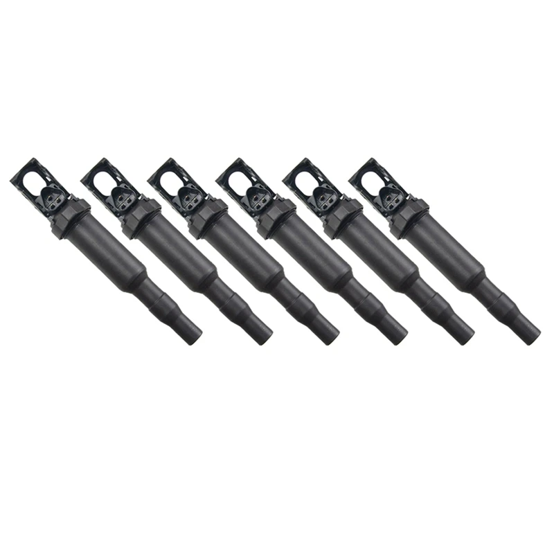 6X замена катушки зажигания 0221504470 12137594937 12137562744 12137571643 для BMW 325I 328I 330Ci 525I X3 X5 M5 M6 Z4