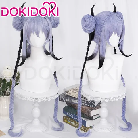 Женский парик Clorinde M синего цвета